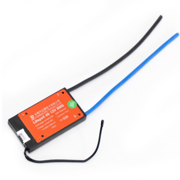 Плата защиты Daly для LiFePo4 батарей 4S 12В 20А (с функцией балансировки и термозащитой)